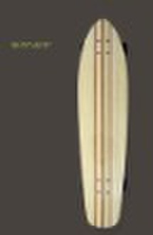 bamboo  longboard