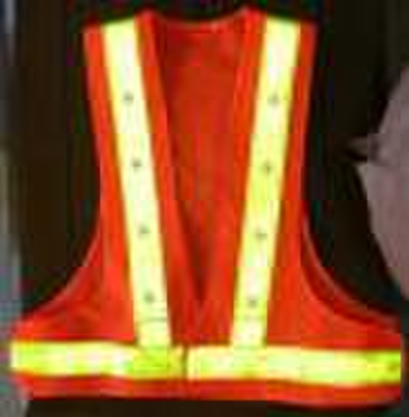 Safety Vest with LED Light