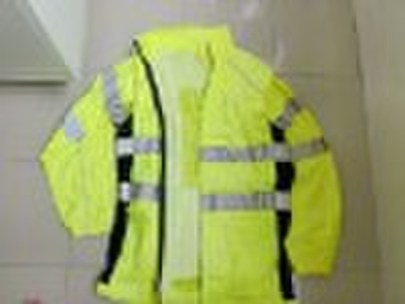 High visibility reflective jacket