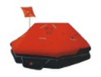 Throw-over Infatable Life raft for 20 Persons