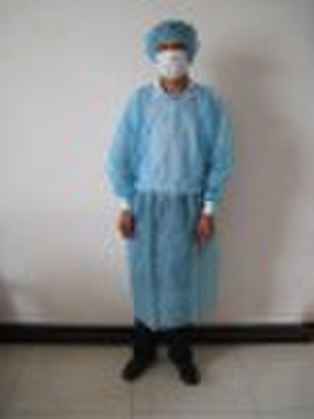 surgical gown with long sleeves