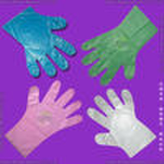 disposable PE gloves (HDPE gloves, LDPE gloves)