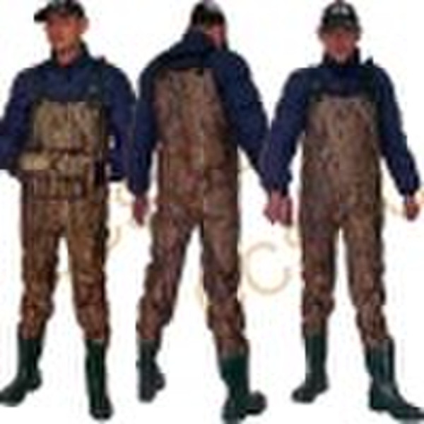 Neoprene fishing chest waders