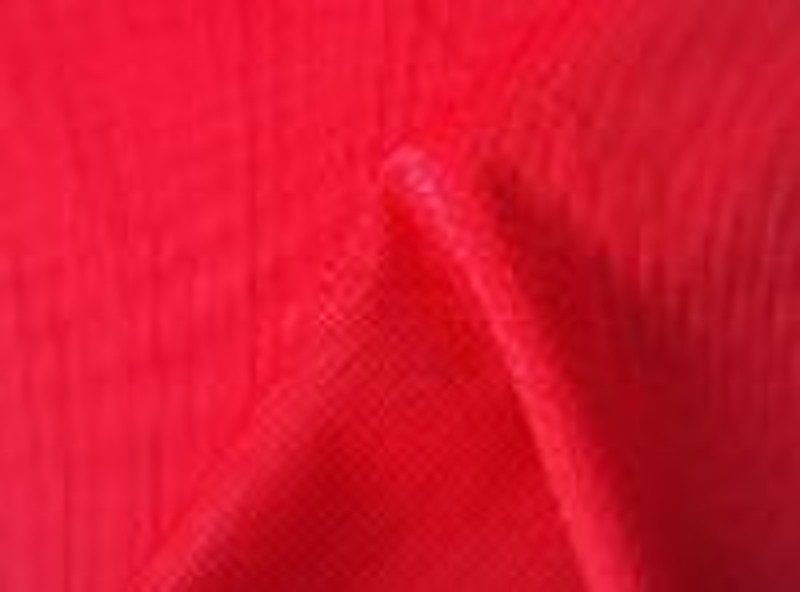 one side brushed Check brushed fabric