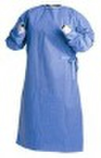 disposable nonwoven isolation gown