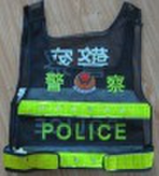 Safety mesh vest JYC-1027,LED vest for police