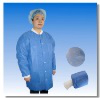 Non woven SMS Lab Coat