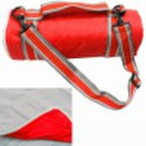 Rollup Picnic Blanket with shoulder strap