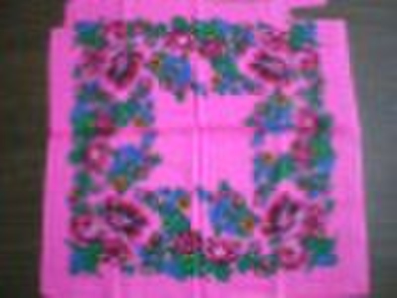 ladies'  fashion printing acrylic scarf