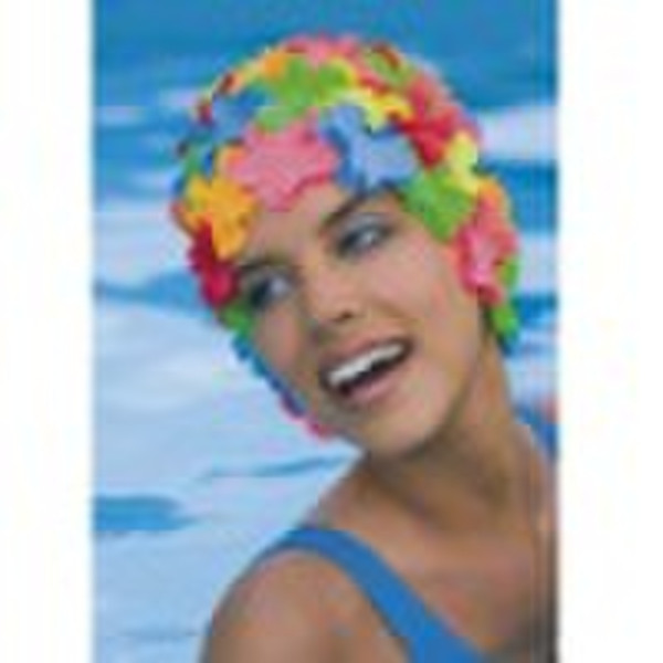 Petal swim cap