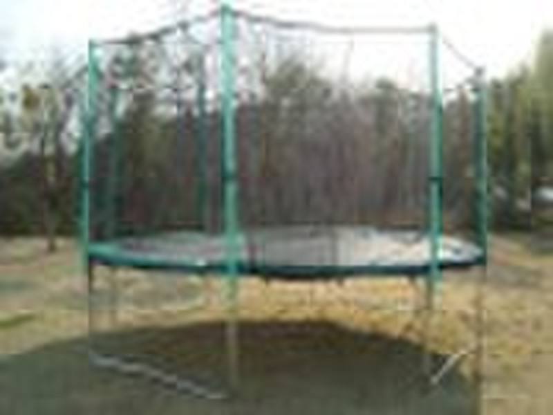 12FT Big Round Jumping Trampoline with safety encl