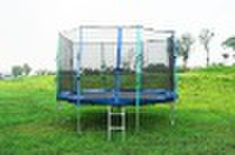 JKL 13' Popular Big Outdoor Trampoline with sa