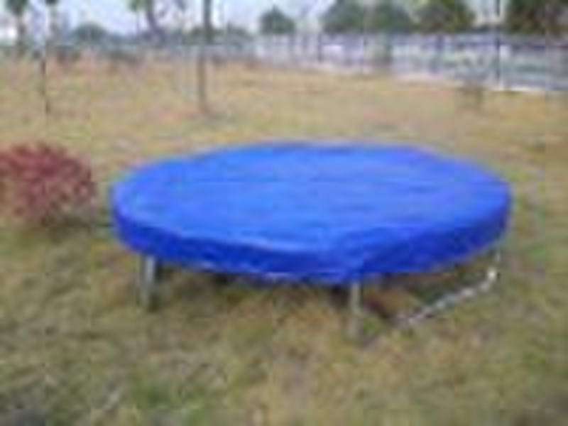 8FT Recreational Outdoor Trampoline with Rain Cove