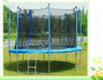 13FT Outdoor Recreational Trampoline with Safety N