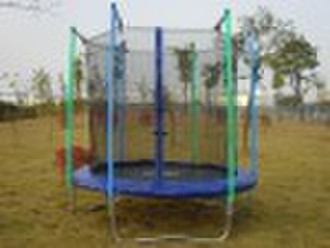 8FT Popular Outdoor Spring Trampoline with Safety