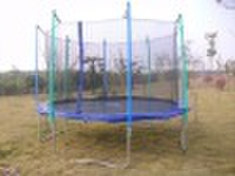 12FT Big Round Jumping Trampoline with safety net