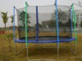 12FT Big Outdoor Trampoline with Safety Net