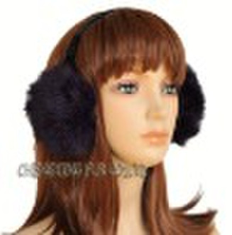 Assorted Colour Rabbit Fur Ear Warmer