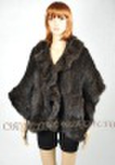 Genuine Knitting Mink Shawl