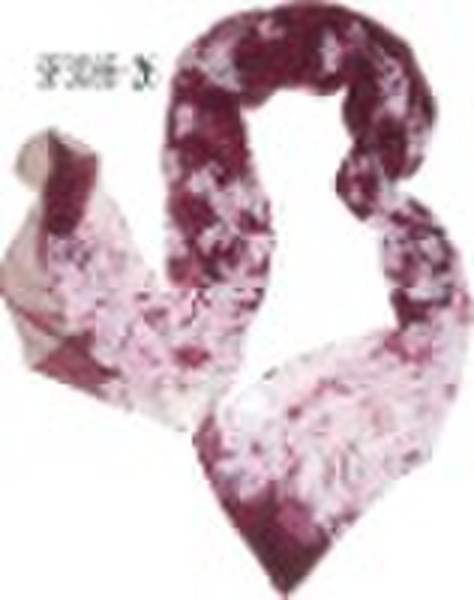 fashion printed chiffon scarf