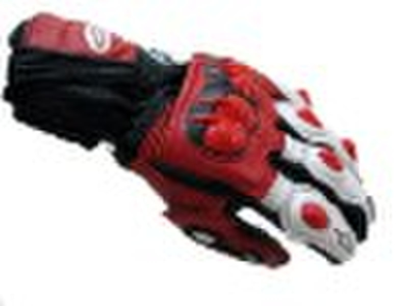 motorcycle racing  leather gloves(Accept Paypal)