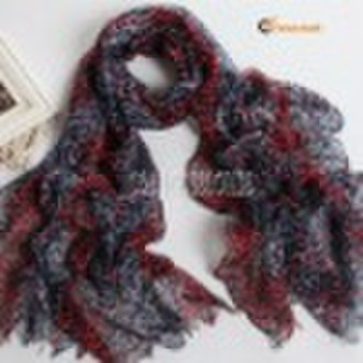 black polyester scarf for lady (SP-092504)