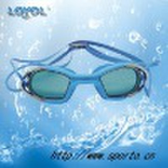 New design of one-piece silicone swimming goggles