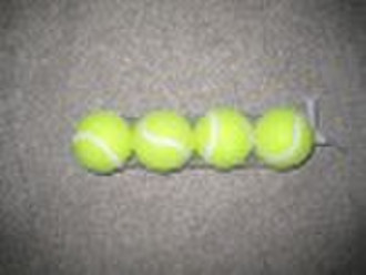 tennis ball in mash bag