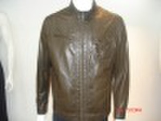 men's fashion leather clothing