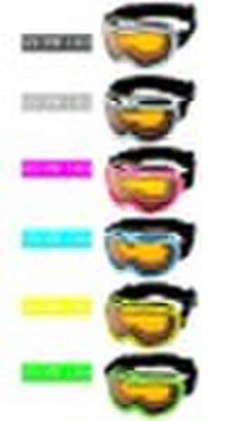 superior in quality ski goggles with PC lens SNOW1