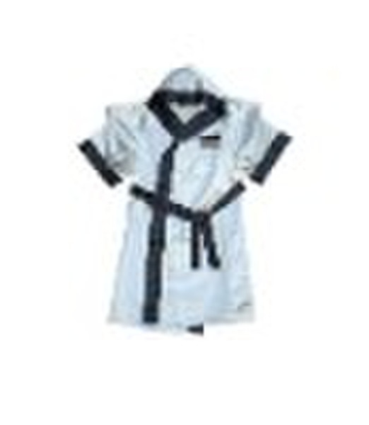 Polyester satin boxing robe