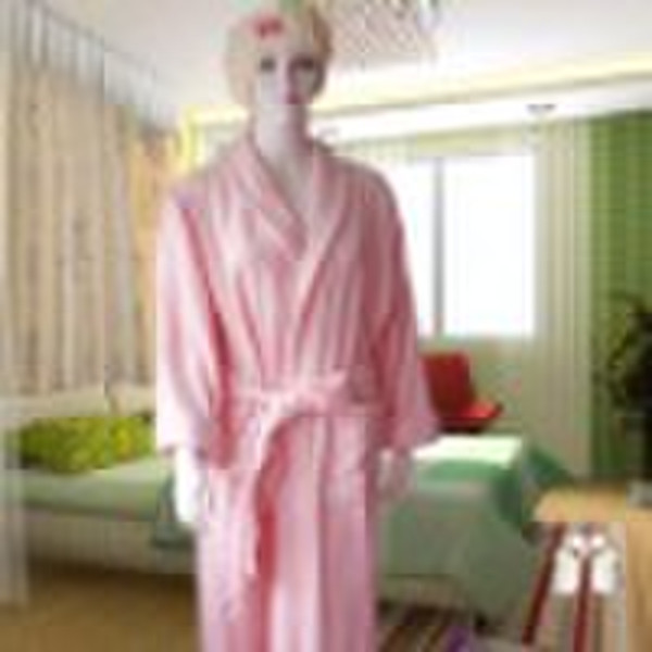 Bamboo Fabric Bathrobe For Women