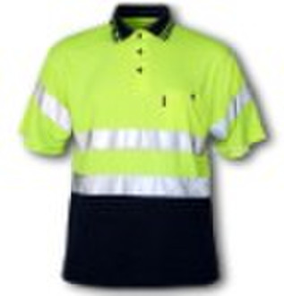 high visibility reflective safety t-shirt