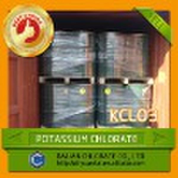 potassium chlorate in 50kg drum for safety matches