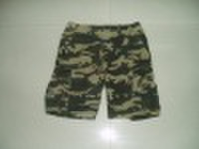 100% Baumwolle camo Walking Shorts