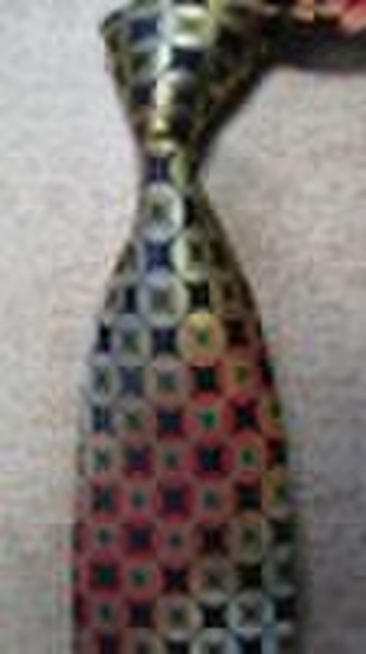 silk woven necktie