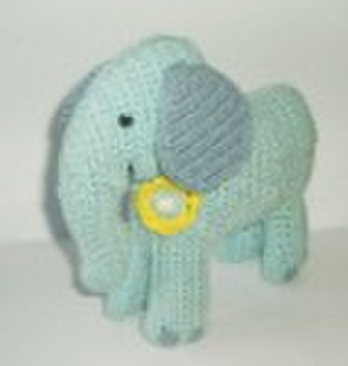 Crochet elephant toy