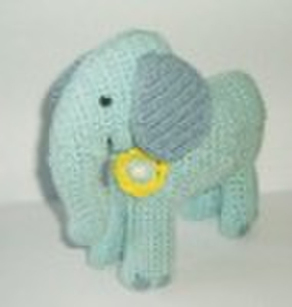 Crochet elephant toy