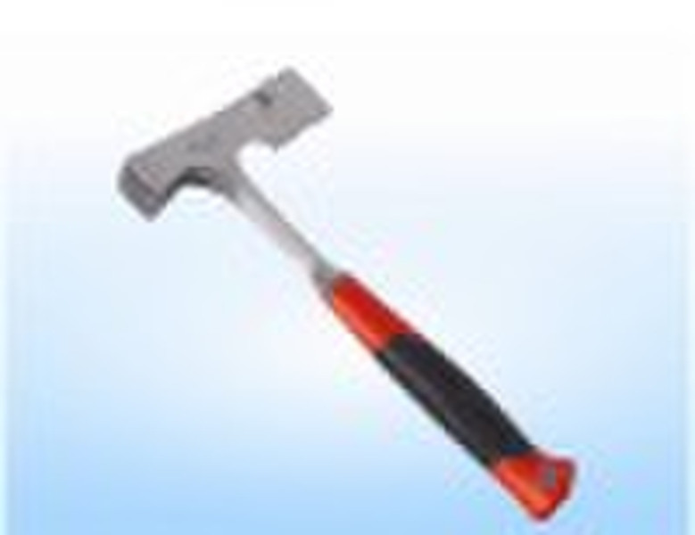 All steel Shingling hatchet hammer, milled face