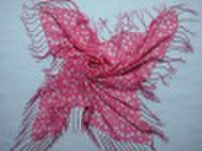 square scarf / kerchief / fashion scarf / tassel s