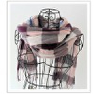 printed acrylic scarf