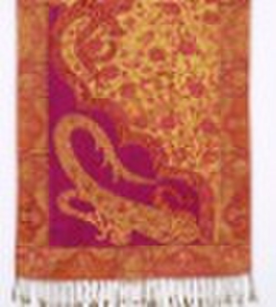 Schal, Schal, Pashmina, Jacquard Schal, (CO-089)