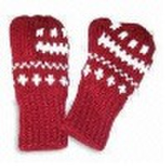 kid knitted glove