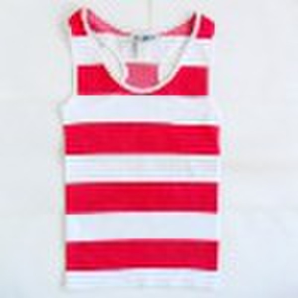 ladies' knitted seamless spaghetti vest