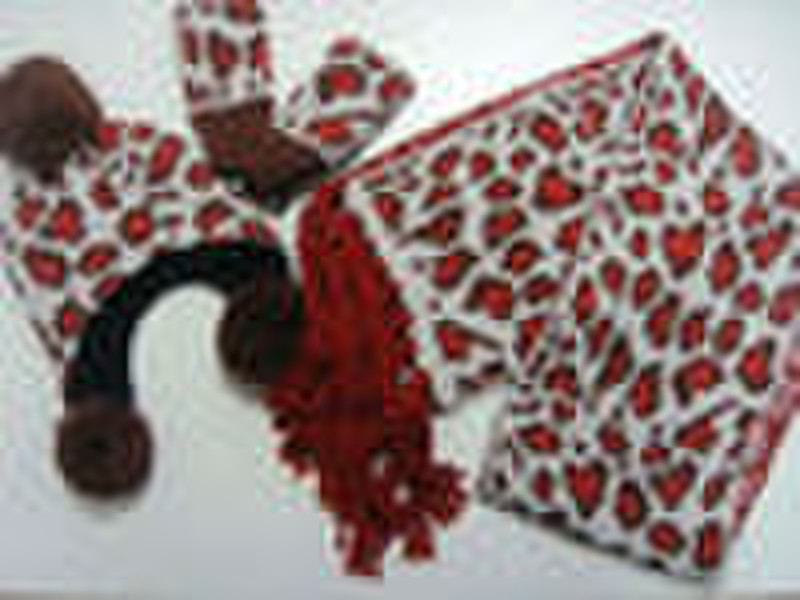 printed acrylic scarf(RH10179)