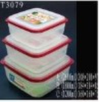 Plastic food crisper set