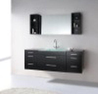 solid oak wood bathroom vanity 8540