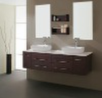 wood bathroom cabinet 9221