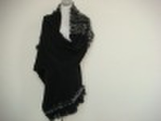 fur shawl