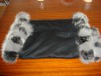 fur shawl